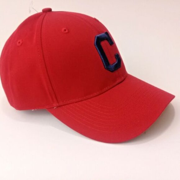 Bundle "3 x $20" Cleveland Indians Red NEW Baseball Cap MLB Adult OSFM Logo Team - Picture 10 of 10